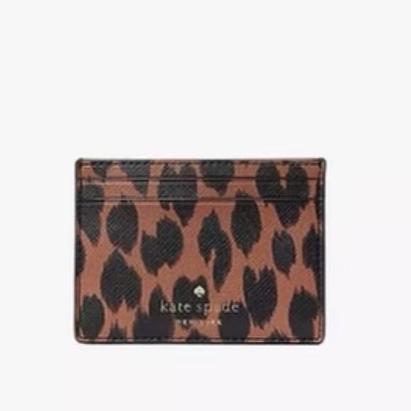 Kate Spade Schuyler Small Slim Card Holder
NWT SPOTTED ANIMAL COLOR - Picture 8 of 10